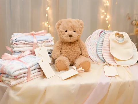 Baby shower table